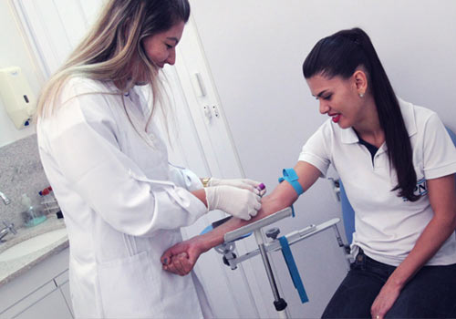 exame de sangue